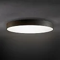 SIGOR surface luminaire DISC IP20, black dimmable