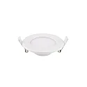 recessed luminaire FLED DOWNLIGHT SLIM CCT Switch, with diffuser IP20, white  6W 310lm 3000 / 4000 / 5000K 120° 120° CRI 90