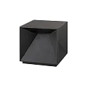 SIGOR battery table lamp NUTALIS 10X10CM cube shape, CCT Switch, with touch dimmer, with charger IP54, night black dimmable