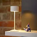 SIGOR battery table lamp VELUNA up / down, CCT Switch, set of 1, with touch dimmer IP44, snow white dimmable
