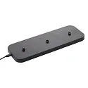 SIGOR charging station FACETTA & VELUNA 3-fold, black