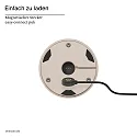 SIGOR battery table lamp NUDROP CCT Switch, with touch dimmer IP54, dune beige dimmable