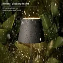 SIGOR battery table lamp NUINDIE USB-C up / down, with USB connection, CCT Switch, with touch dimmer IP54, graphite grey dimmable
