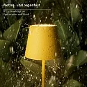 SIGOR battery table lamp NUINDIE USB-C up / down, with USB connection, CCT Switch, with touch dimmer IP54, sunny yellow dimmable