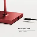 SIGOR battery table lamp NUINDIE MINI USB-C up / down, with USB connection, CCT Switch, with touch dimmer IP54