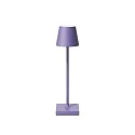 battery table lamp NUINDIE POCKET USB-C round, CCT Switch, with touch dimmer IP54, violet purple dimmable