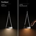 SIGOR battery pendant luminaire MAHINA USB-C (L) CCT Switch, with touch dimmer IP20, white dimmable