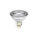 LED Pin socket Reflector lamp LUXAR GLAS  DIM, 12V, Ø 5cm / L 4.4cm, GU5.3, 5.5W 3000K 345lm 36°, dimmable