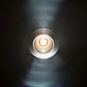 SIGOR recessed luminaire DILED 60 flat, rigid IP30, black dimmable 5W 330lm 3000K 36° 36° CRI 95