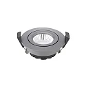 recessed luminaire DILED 68 swivelling, Dim-To-Warm IP30, anthracite dimmable 6W 360lm 2100-2700K 36° 36° CRI 95