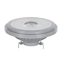 LED Reflector lamp LUXAR AR111, 12V, Ø 11.1cm / L 5.5cm, G53, 7.4W 2700K 450lm 40°, CRI>90, dimmable