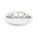 SIGOR LED Downlight FLED 3-CCT, with DIP switch, IP20, CRi >90, glare free, white, Ø 22.5cm, 18W 3000-5000K 1400-1700lm 110°