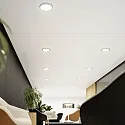 SIGOR Magnetic decorative ring for LED downlight FLED, Ø 22.5cm, chrome