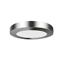 Magnetic decorative ring for LED downlight FLED, Ø 17cm, nickel