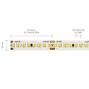 SIGOR LED Strip PRO LED, 18W/m, 4000K, 5m, 192 LED/m, IP20, 24V, 2436lm, Ra90