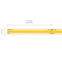 SIGOR LED Strip COB LED, 11W/m, 2700K, 5m, 512 LED/m, IP67, 24V, 1080lm, Ra90