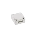 Endcap for 230V High voltage LED Strips with 1.5cm width, 1 piece, incl. silicone gel, white