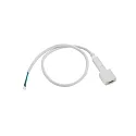 Feed-in for 230V High voltage LED Strips with 1.5cm width, length 150cm, incl. silicone gel, white, open cable end
