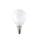 LED Filament light bulb DROP, 230V, Ø 4.5cm / L 8cm, E14, 2.5W 2700K 250lm 300°, dimmable, matt