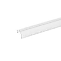 Cover for Alu mounting track 15, round, length 200cm, clear
