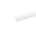 Cover for Surface profile 15, flush, length 100cm, opal