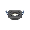 recessed luminaire swivelling GU5,3 IP20, black