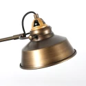 Mexlite table lamp NOVE 1 flame E27 IP20, bronze dimmable