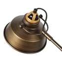 Mexlite table lamp NOVE 1 flame E27 IP20, bronze dimmable