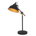 Mexlite Table lamp NOVÉ, 1 flame, black