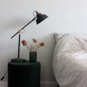 Mexlite Table lamp NOVÉ, 1 flame, black