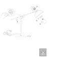 Mexlite Table lamp NOVÉ, 1 flame, black