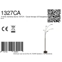 Mexlite floor lamp SYNNA IP20, dimmable
