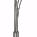 floor lamp SYNNA 5 flames, rotatable, with flex arm, direct / indirect, with cord dimmer IP20