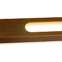 Steinhauer Steinhauer Pendant luminaire ZELENA LED, 3 flames, bronze