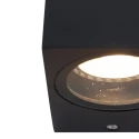 Steinhauer Steinhauer Outdoor wall luminaire LOGAN, 1 flame, GU10, round, black