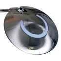 Steinhauer Steinhauer Floor lamp ZODIAC LED, 2 flames, with reading arm, silver