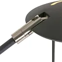 Steinhauer Steinhauer Floor lamp ZODIAC LED, 2 flames, with reading arm, black