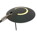 Steinhauer Steinhauer Floor lamp ZODIAC LED, 2 flames, with reading arm, black