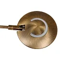 Steinhauer Steinhauer Wall luminaire ZODIAC LED, 1 flame, bronze