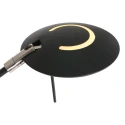 Steinhauer Steinhauer Wall luminaire ZODIAC LED, 1 flame, black