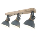 Mexlite Spot GEARWOOD, 3 flames, green