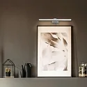 Steinhauer Steinhauer Wall luminaire LITHO LED, 1 flame, 60cm, silver