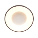 Steinhauer ceiling luminaire RINGLEDE LED round LED IP20, bronze, white dimmable