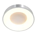 Steinhauer ceiling luminaire RINGLEDE - Ø 38CM round, medium, direct / indirect IP20, silver brushed dimmable