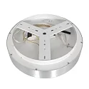 Steinhauer ceiling luminaire RINGLEDE - Ø 38CM round, medium, direct / indirect IP20, silver brushed dimmable