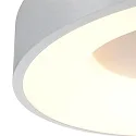 Steinhauer ceiling luminaire RINGLEDE - Ø 38CM round, medium, direct / indirect IP20, silver brushed dimmable