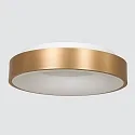 Steinhauer ceiling luminaire RINGLEDE - Ø 48CM large, round, direct / indirect IP20, gold dimmable