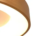 Steinhauer ceiling luminaire RINGLEDE - Ø 48CM large, round, direct / indirect IP20, gold dimmable