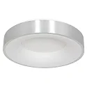 ceiling luminaire RINGLEDE - Ø 48CM large, round, direct / indirect IP20, silver brushed dimmable
