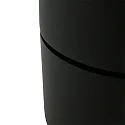 Mexlite ceiling luminaire FEZ 1 flame, round, swivelling, rotatable, set back IP20, black matt dimmable